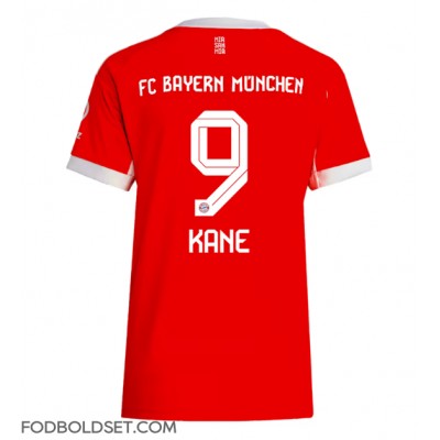 Bayern Munich Harry Kane #9 Hjemmebanetrøje Dame 2025-26 Kortærmet Bayern Munich Harry Kane #9 Hjemmebanetrøje Dame 2025-26 Kortærmet